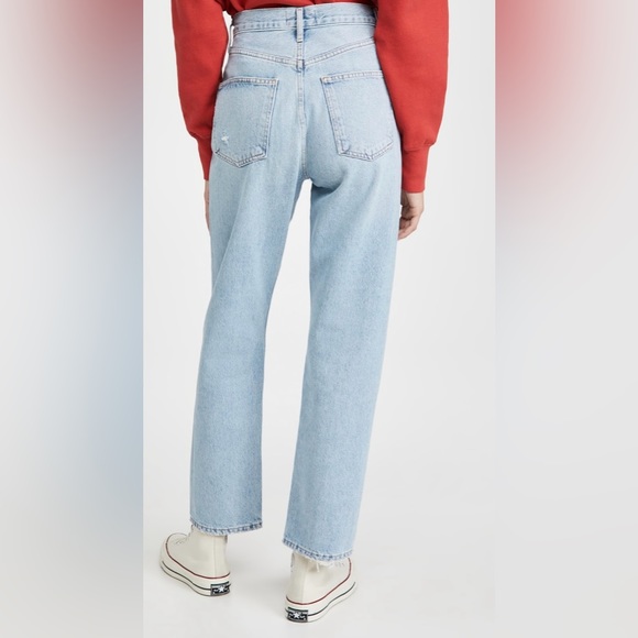 AGOLDE 90s Mid Rise Loose Straight Jeans Snapshot - Picture 2 of 2